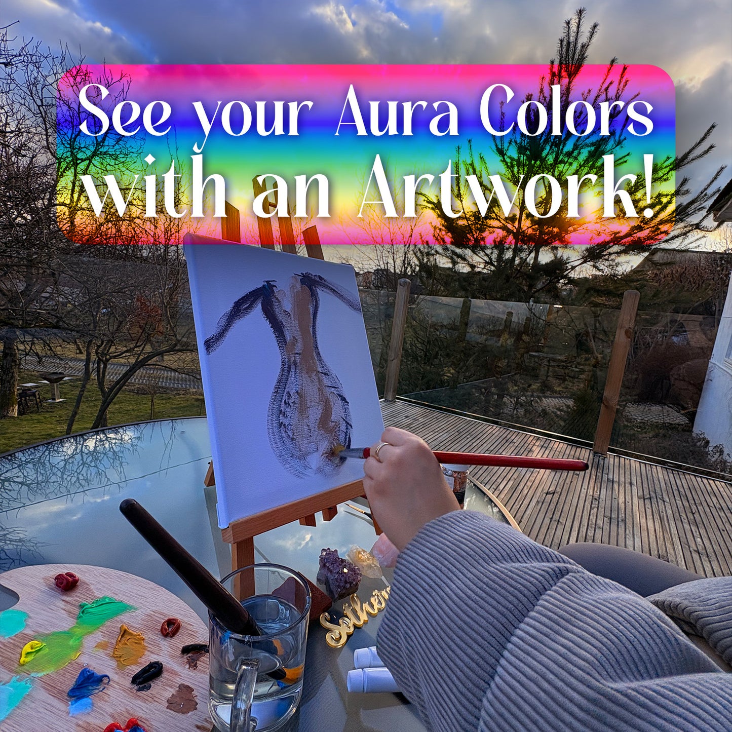 What Does Your Aura's Shape Say About You? | Aura Body Intuitive Drawing & Reading by Spiritual Artist | Your Energy's Color and Shape