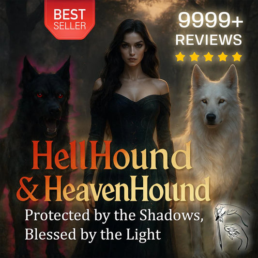 Who Is Your Spiritual Pet? | Hellhound and Heavenhound Totem | Bundle Art & Reading