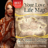 Your Love Life Map | A Visual Timeline of Your Romantic Future | Spiritual Artist Reading & Intuitive Drawing
