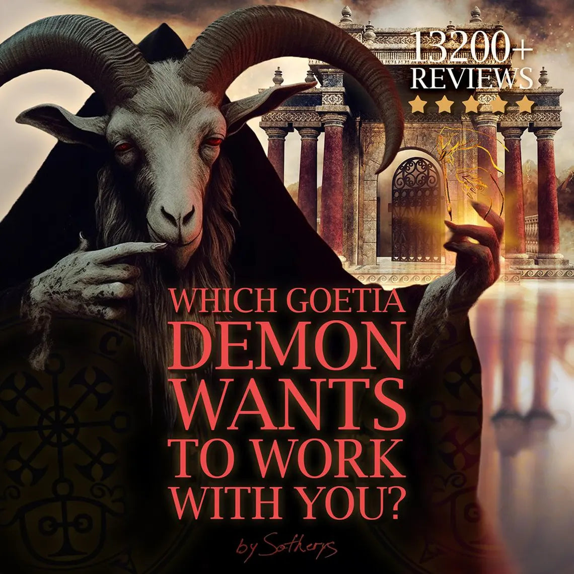 Which Goetia Demon Wants to Work with You? | Your Demon Spirit Guide Portrait | Gothic Occult Art & Shadow Work Reading