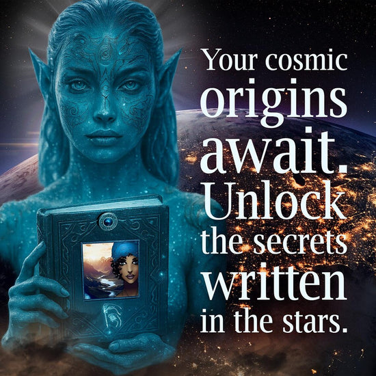 Starseed Origin Astrology Report | In-Depth Starseed Origins Reading | Starseed Home Planet, Alien Past Lives & Alien Contacts Astrology Art