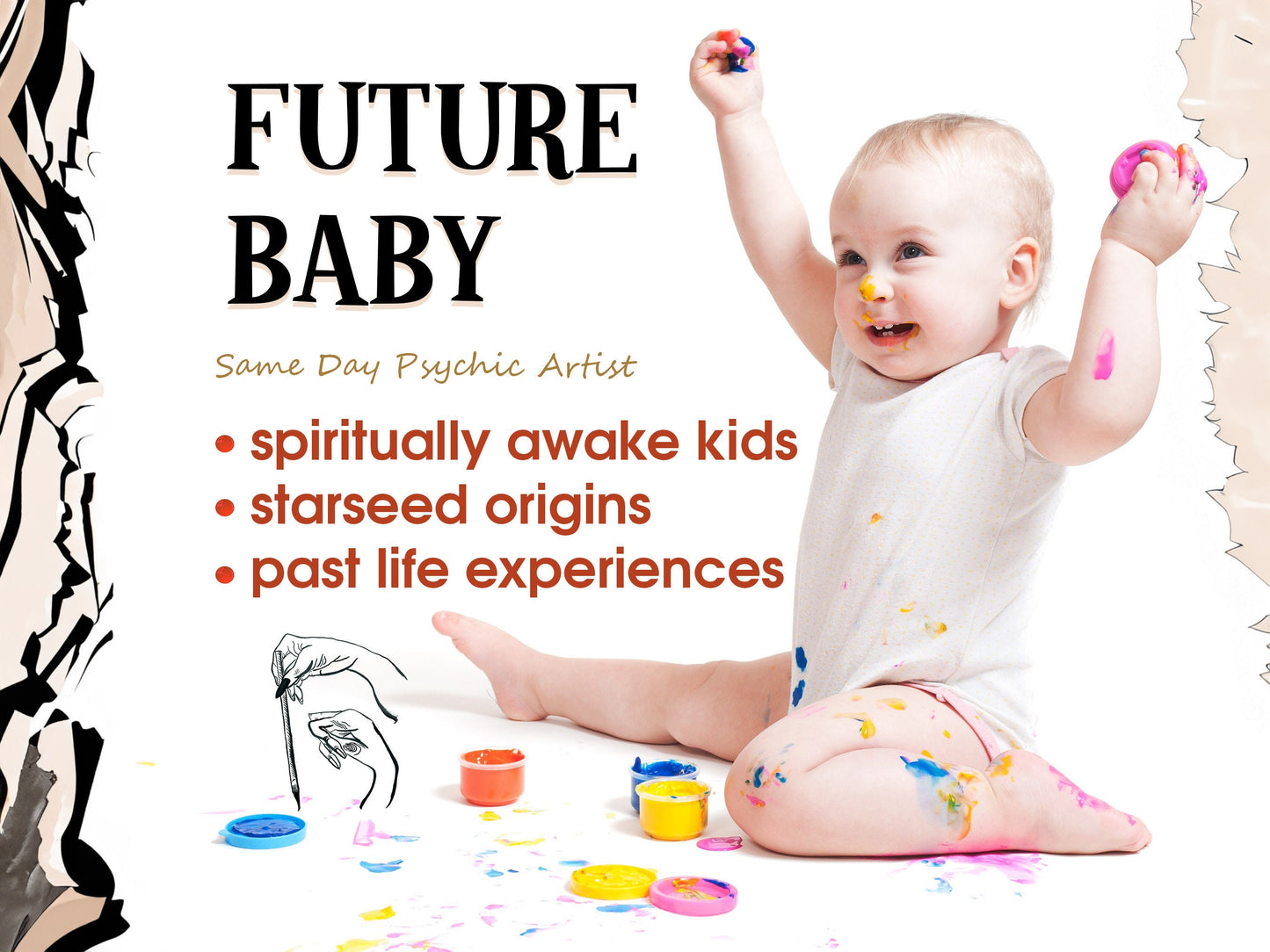 Garçon ou fille ? | Portrait et interprétation intuitifs de votre futur bébé | Dons, talents et message de votre enfant