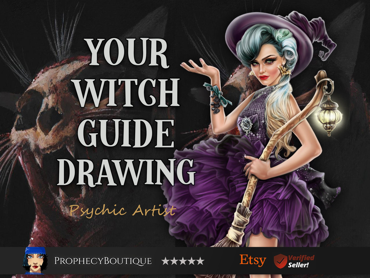 Rencontrez la Matrone Guide de votre Coven | Apprenez de votre Guide Spirituel Principal | Art Occulte Gothique et Message Canalisé