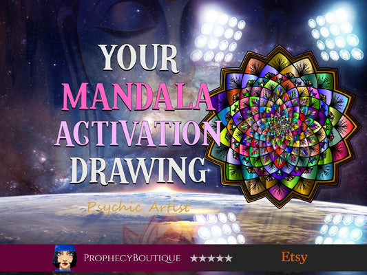 What is Your Soul's Blueprint? | Channeled Mandala Activation Art | Custom Spiritual Drawing & Reading