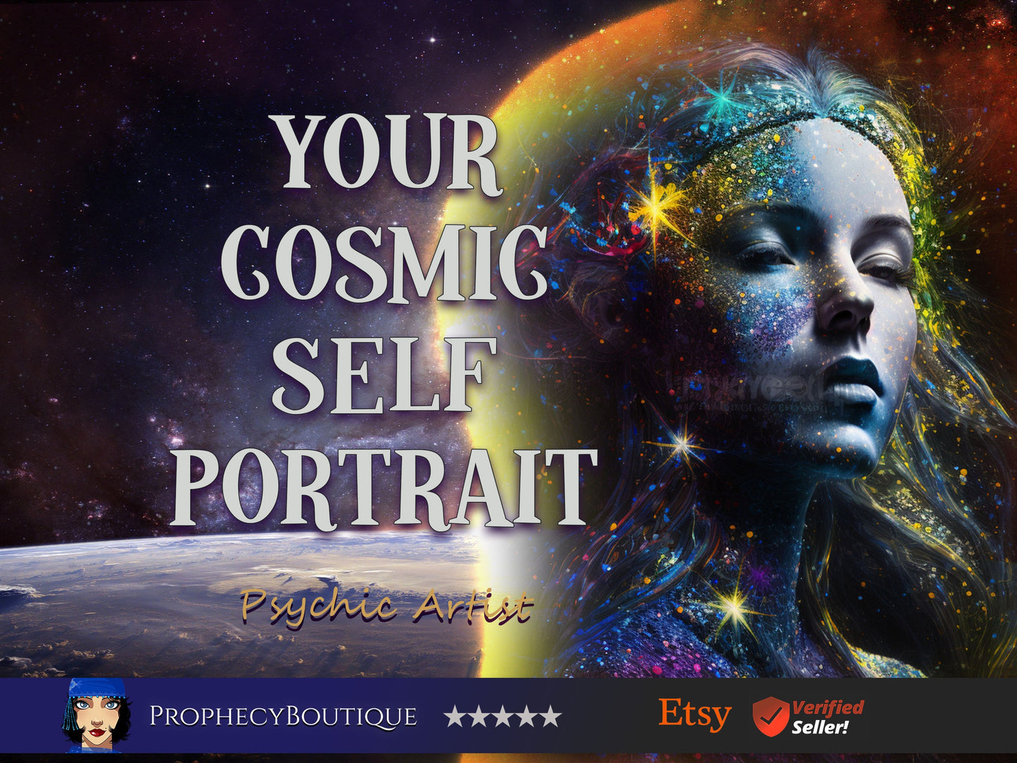 Votre Moi Cosmique et votre Planète Patronne | Lecture Astrologique de l'Esprit et du Moi Cosmique de votre Planète Maîtresse | Portrait et Lecture Intuitifs sur Commande