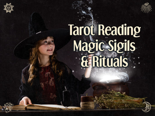 What Type of Witch Are You? | Discover and Enhance your Witch Powers | Oracle Cards Reading & Commissioned Portrait | Green, Cosmic or Kitchen Witch
