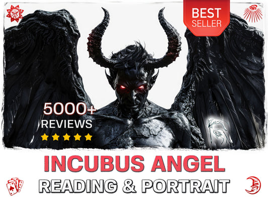 Who Is Your Secret Lover? | Incubus Companion Portrait and Reading | Art for Reclaiming Your Sensual Energy