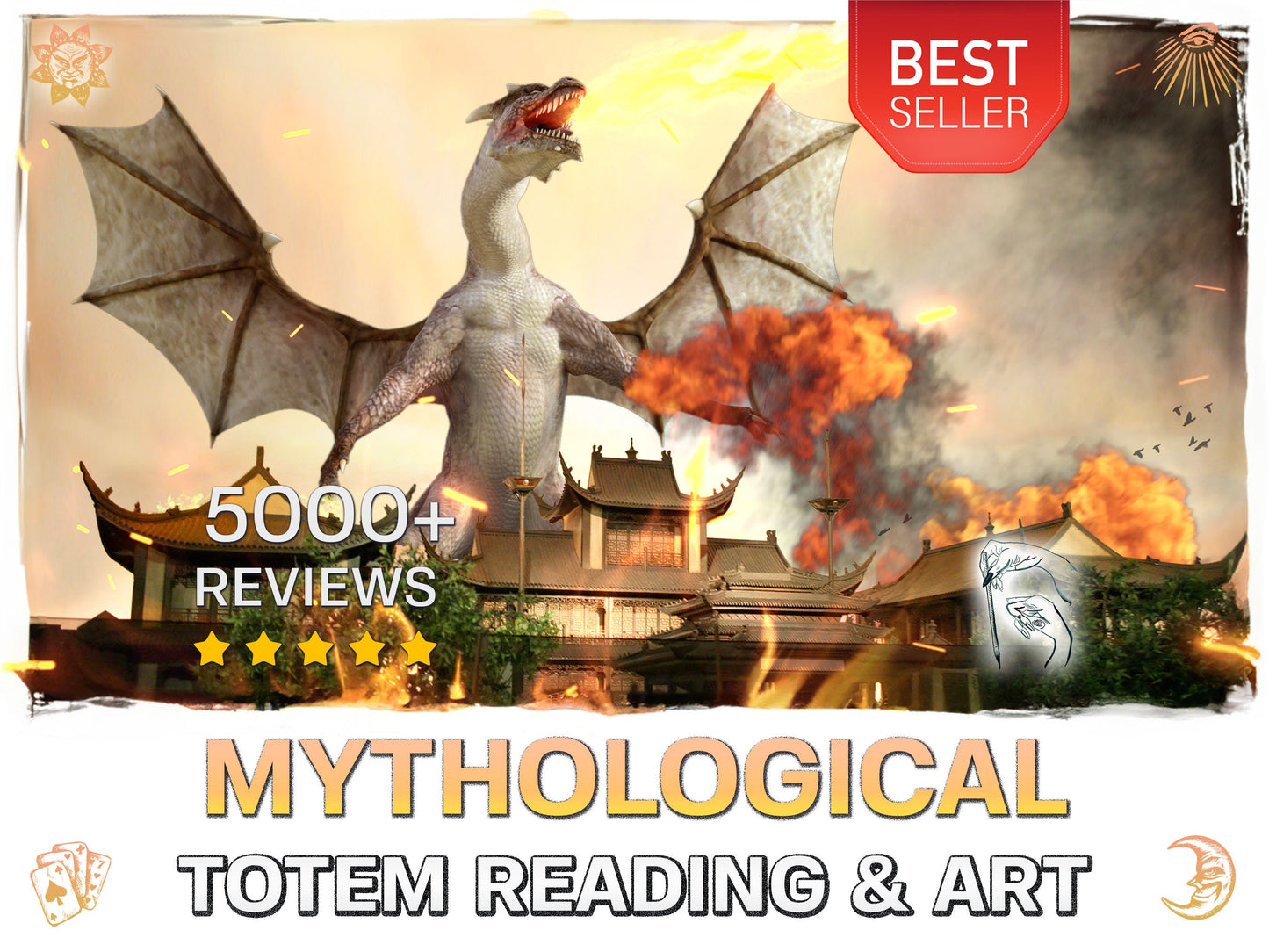 Which Fantasy Creature is Your Totem? | A Mythical Beasts Reading | Mythology Commissioned Art & Animal Totem Guidance