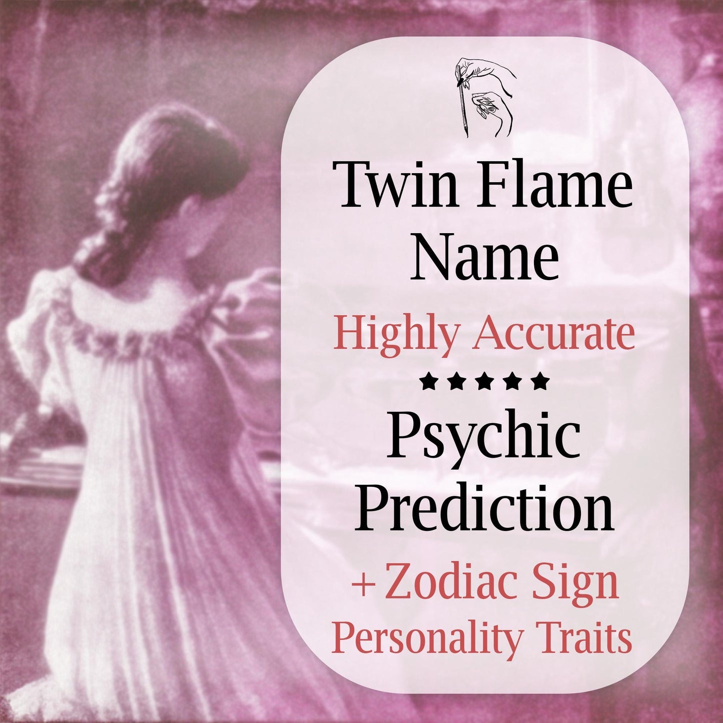 Your Twin Flame's Name Revealed | I Will Reveal Their Name, Zodiac and Personality Traits | Reading and Portrait of Your Other Half
