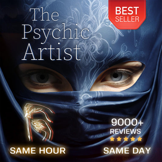 The Psychic Artist, Intuitive Psychic Drawing by Sotherys, Psychic Reading & Clairvoyance, Spiritual Artist Intuitive Reading