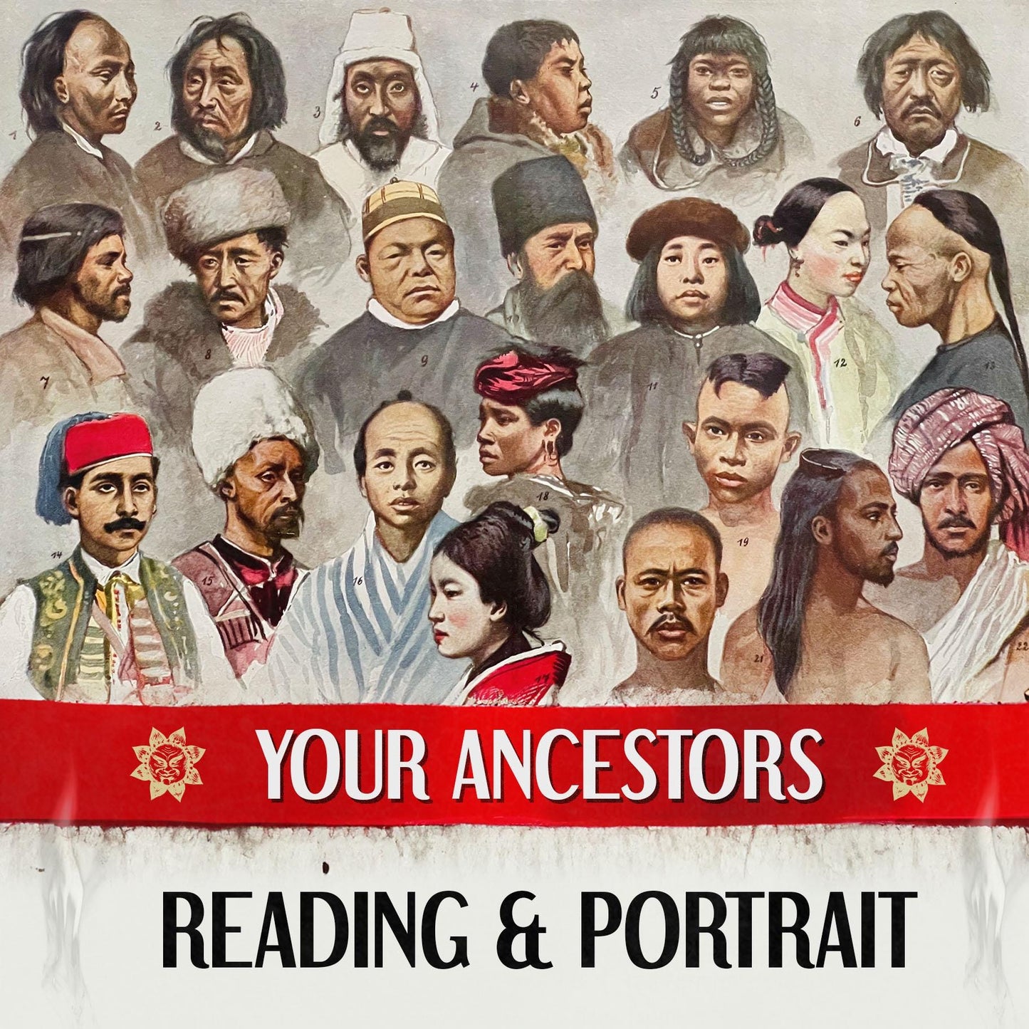 Where Does Your Family Really Come From? | Ancestors & Family Tree Reading and Portrait | Reunite your Ancestral Family DNA