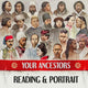 Where Does Your Family Really Come From? | Ancestors & Family Tree Reading and Portrait | Reunite your Ancestral Family DNA