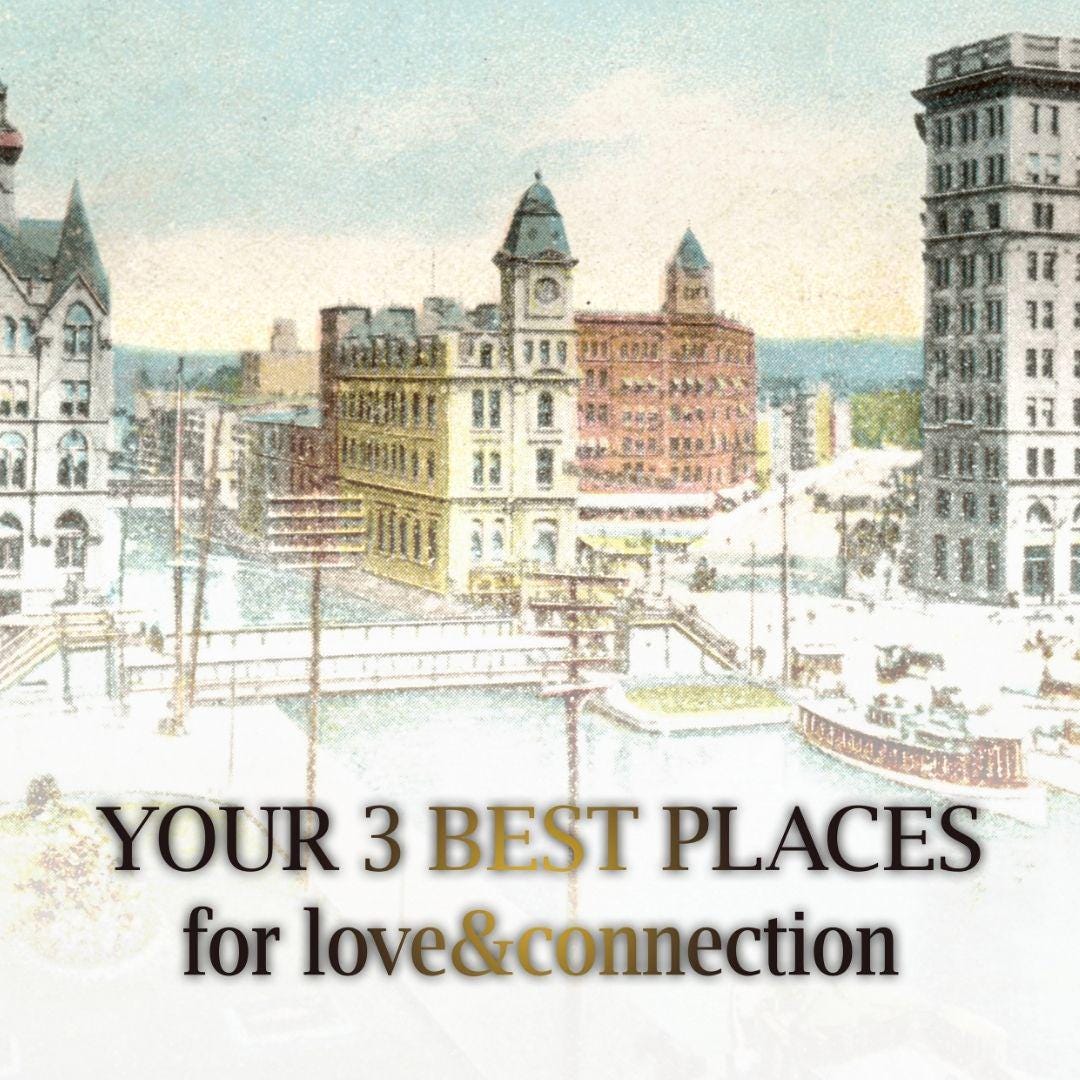 Where Will You Meet Your Soulmate? | Astrocartography Soulmate Location Astrology Reading | Future Husband Astro Map Report and Location Art