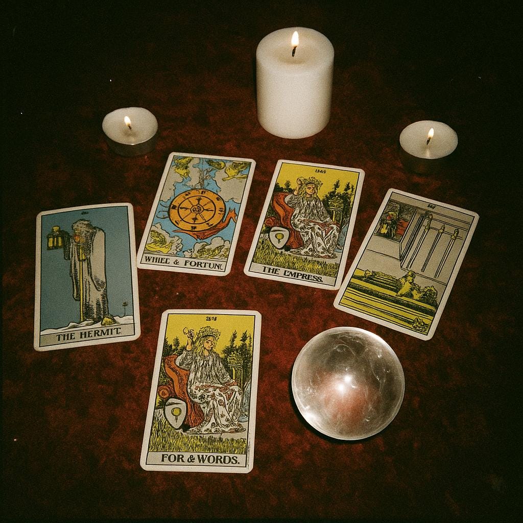 What Type of Witch Are You? | Discover and Enhance your Witch Powers | Oracle Cards Reading & Commissioned Portrait | Green, Cosmic or Kitchen Witch