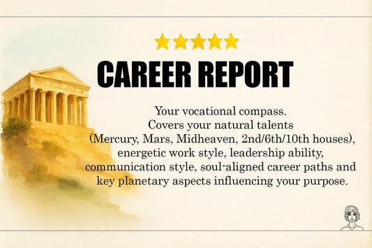 In Depth Birth Chart Astrology Report, Transit Chart, Synastry Chart Reading, Full Natal Chart Analysis on Love, Career and Personality