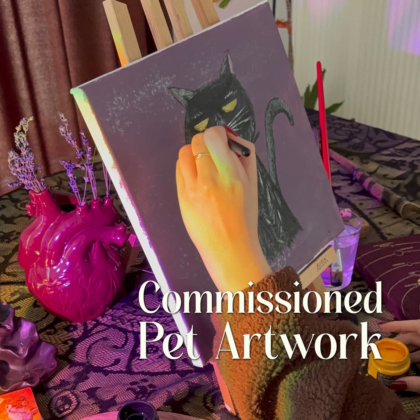 Channeling Any Pet Messages for Living Pets | Uncover Your Pet's Secrets Reading and Commissioned Art