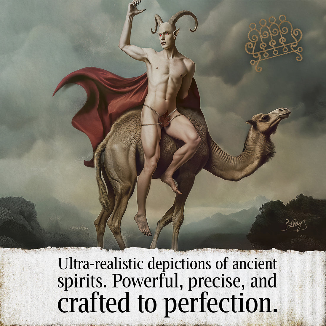Which Goetia Demon Wants to Work with You? | Your Demon Spirit Guide Portrait | Gothic Occult Art & Shadow Work Reading