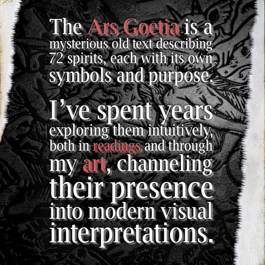 Which Goetia Demon Wants to Work with You? | Your Demon Spirit Guide Portrait | Gothic Occult Art & Shadow Work Reading